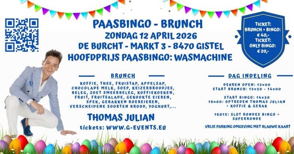 1STE PAASBRUNCH-BINGO  12/4/2026