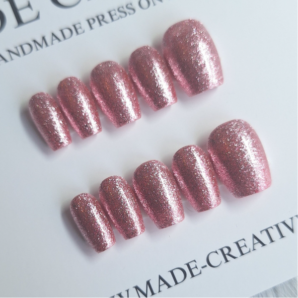 Goud glitter.