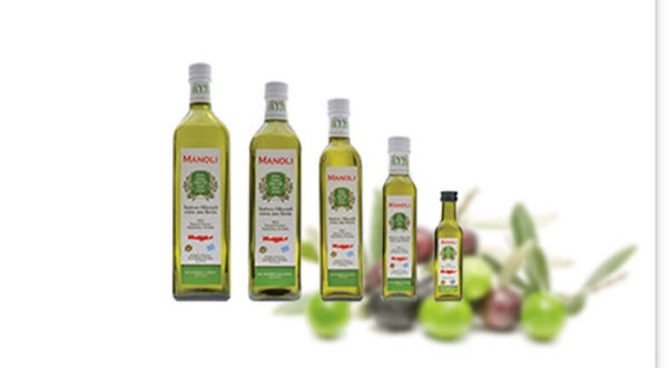 Manoli BIO Olivenöl 1L Glasflasche