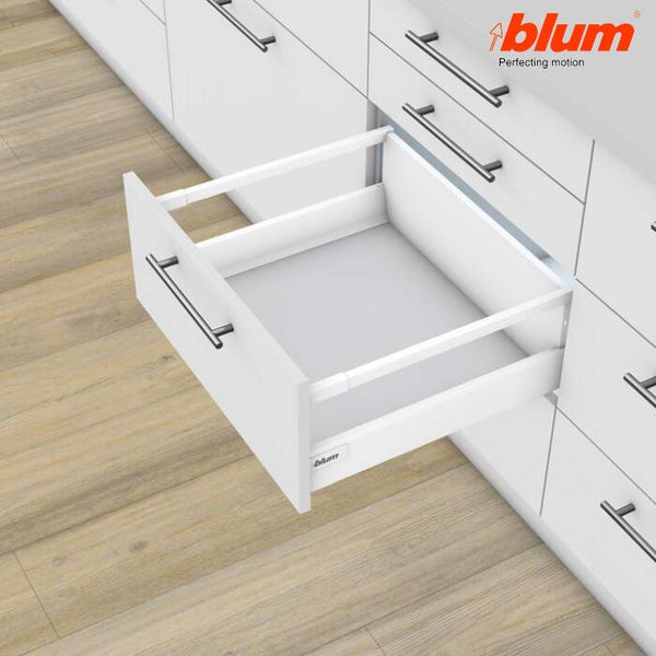 Blum Antaro D height drawers + Glass sides