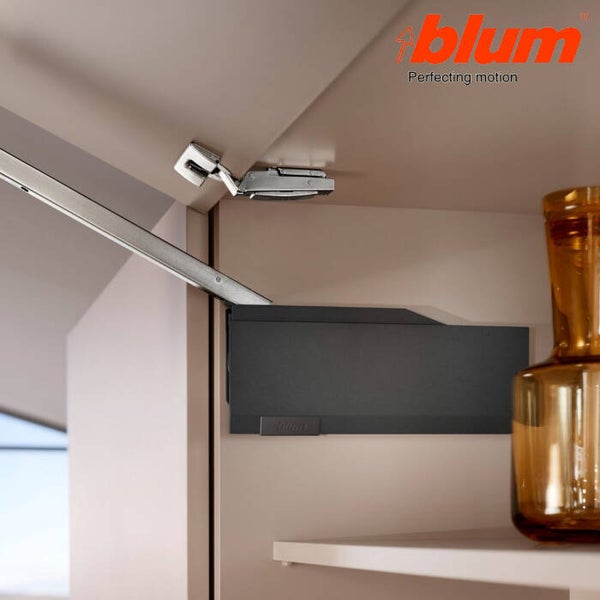 Aventos HF Bi-fold Lift system - Dark Grey