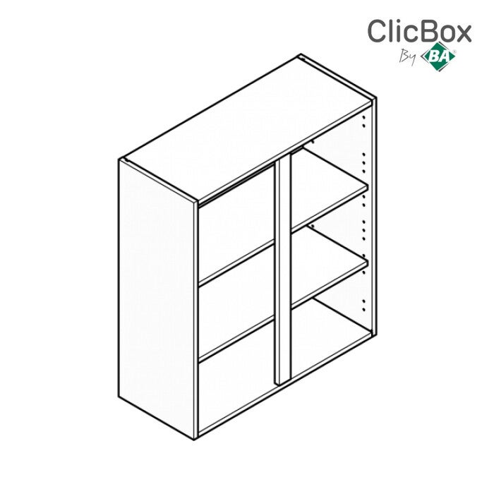 800 Clicbox Wall unit (900 high)