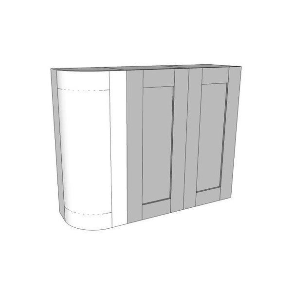 Cambridge Curved Door 895mm