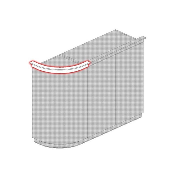 Cambridge Curved Tangent Cornice