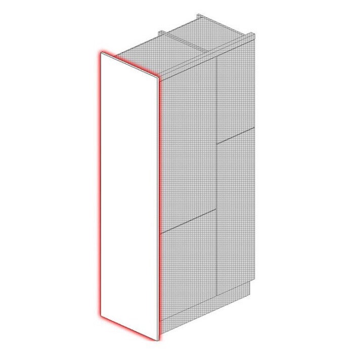 Vivo Tall End Panel 2400x650x18