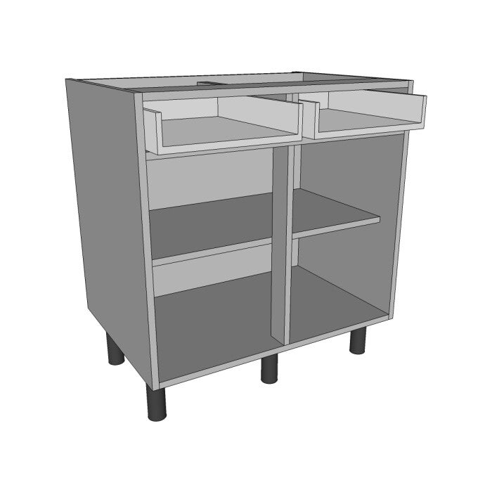 800 Drawerline Base unit (2 Drawers)