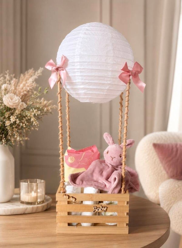 kleine luchtballon meisje