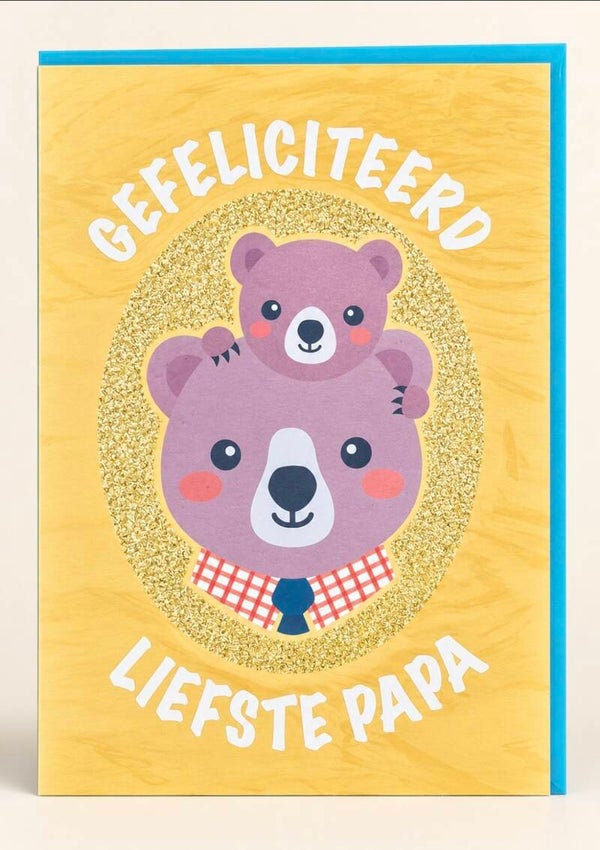 Kaart: Gefeliciteerd liefste papa
