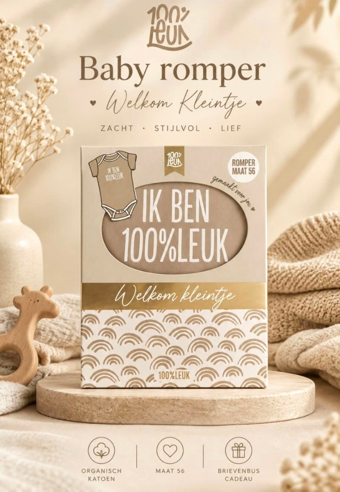 baby romper 100% leuk