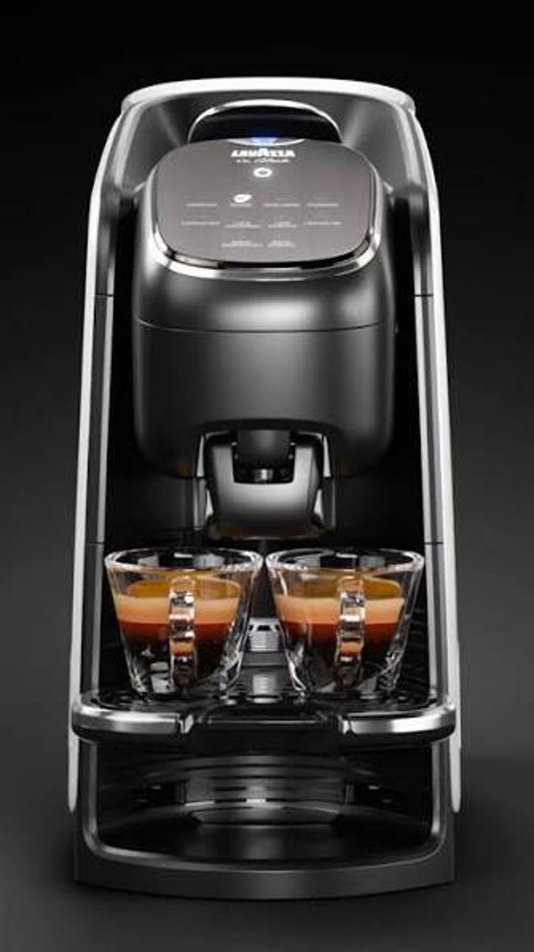 Macchina da Caffè espresso e Cappuccino Lavazza in Black Elogy Barista