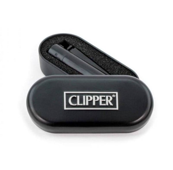 Black mat metal Clipper aansteker