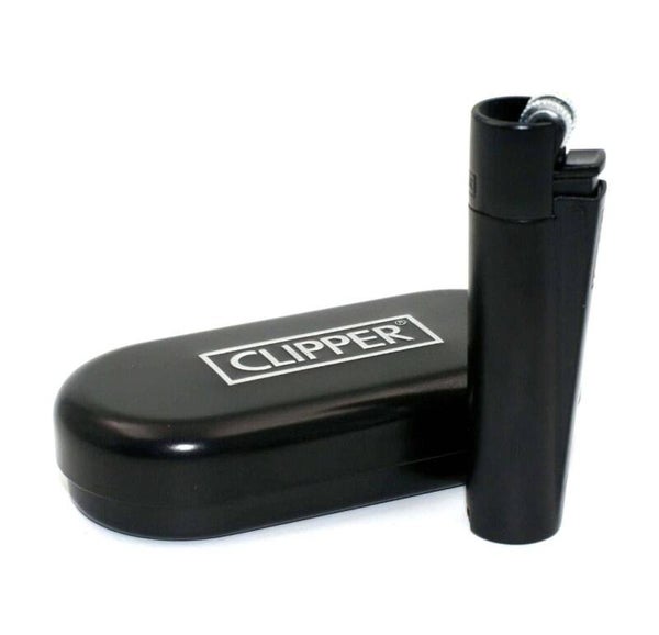 Black metal Clipper aansteker