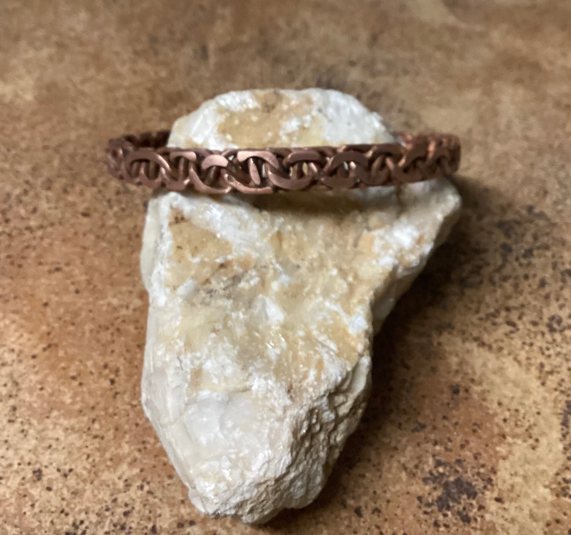 Snakey koperen armband