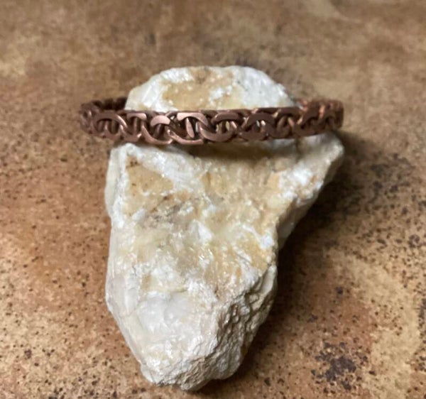 Snakey koperen armband