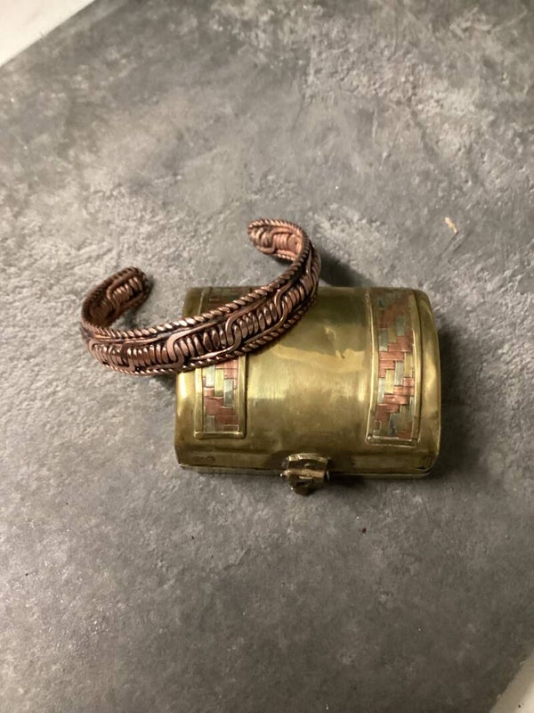 Ragnar style, viking collectie (koperen armband)