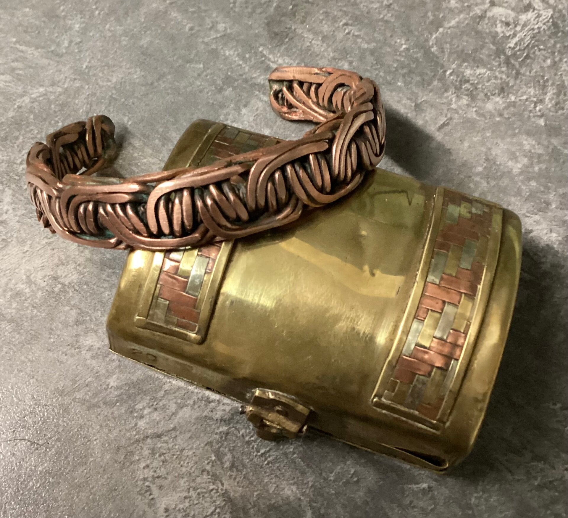 Crazy Floki Viking collectie (koperen armband)