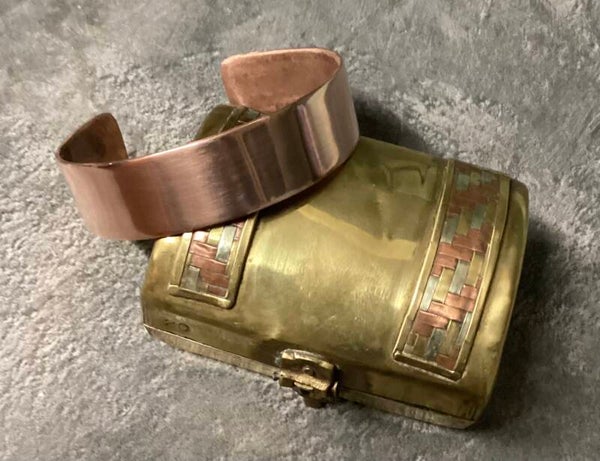 Shiny, strak&glad collectie (koperen armbanden)