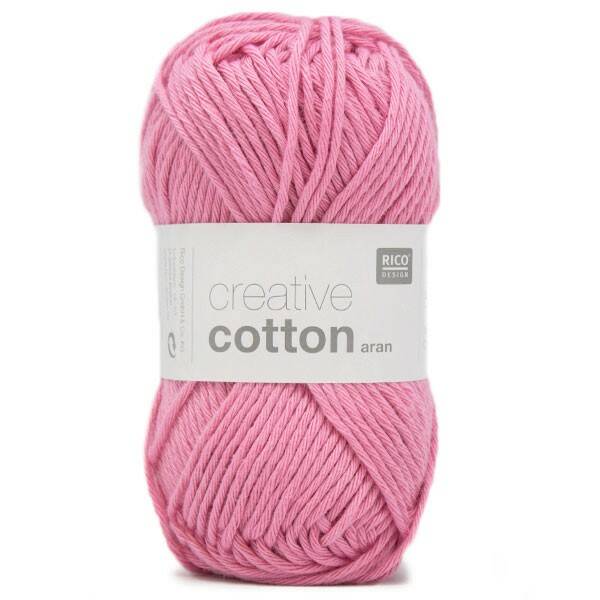 Rico Creative Cotton Aran 14 Smokey Pink