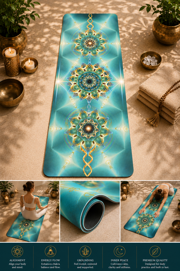 ''Crystal Heart'' StarGate Alignment Mat