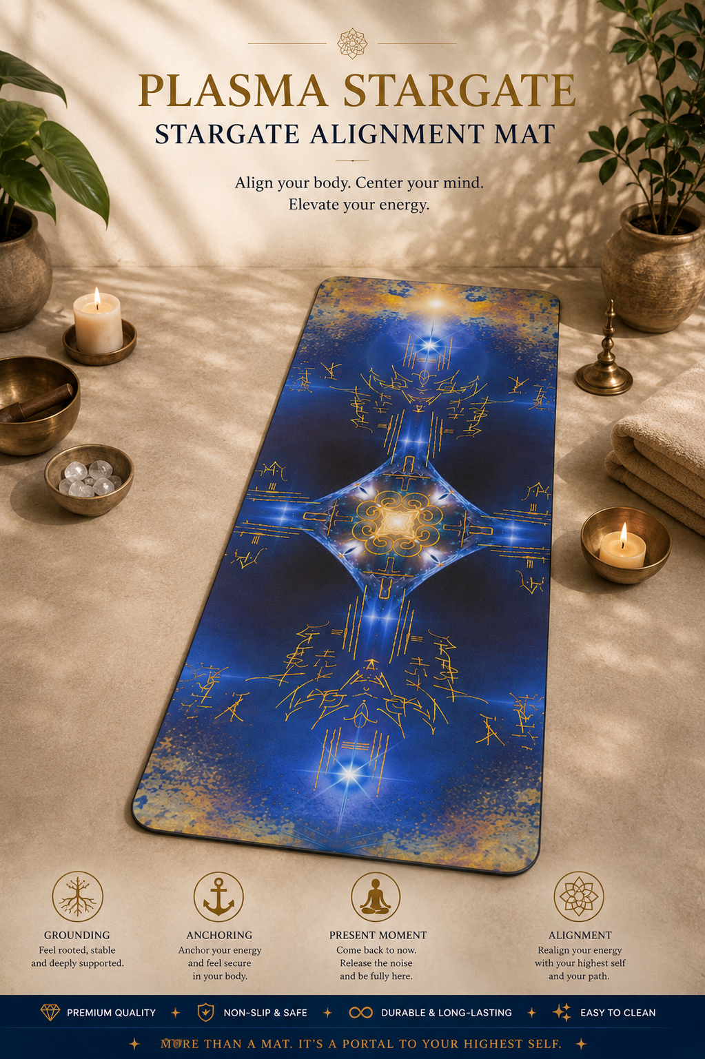 “Plasma Reconfiguration” Stargate Alignment Mat