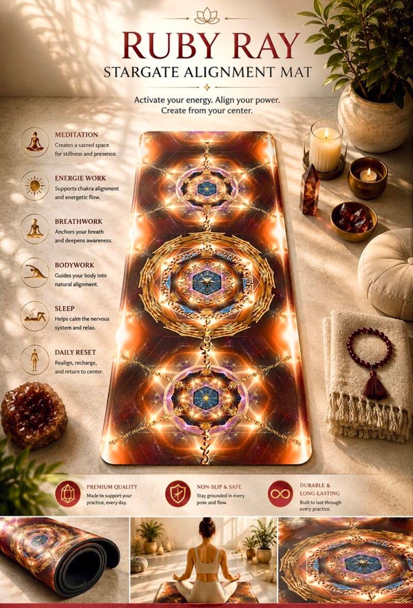 ''Ruby Ray'' StarGate Alignment Mat