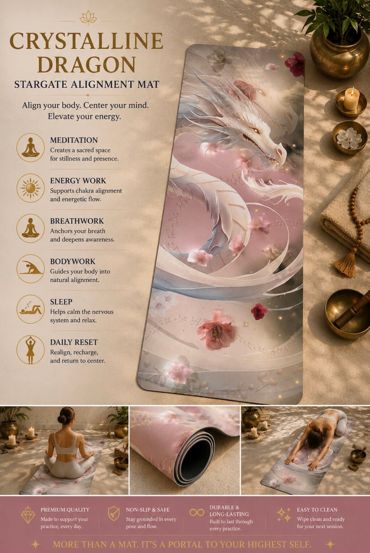 ''Crystalline Dragon'' Stargate Alignment Mat