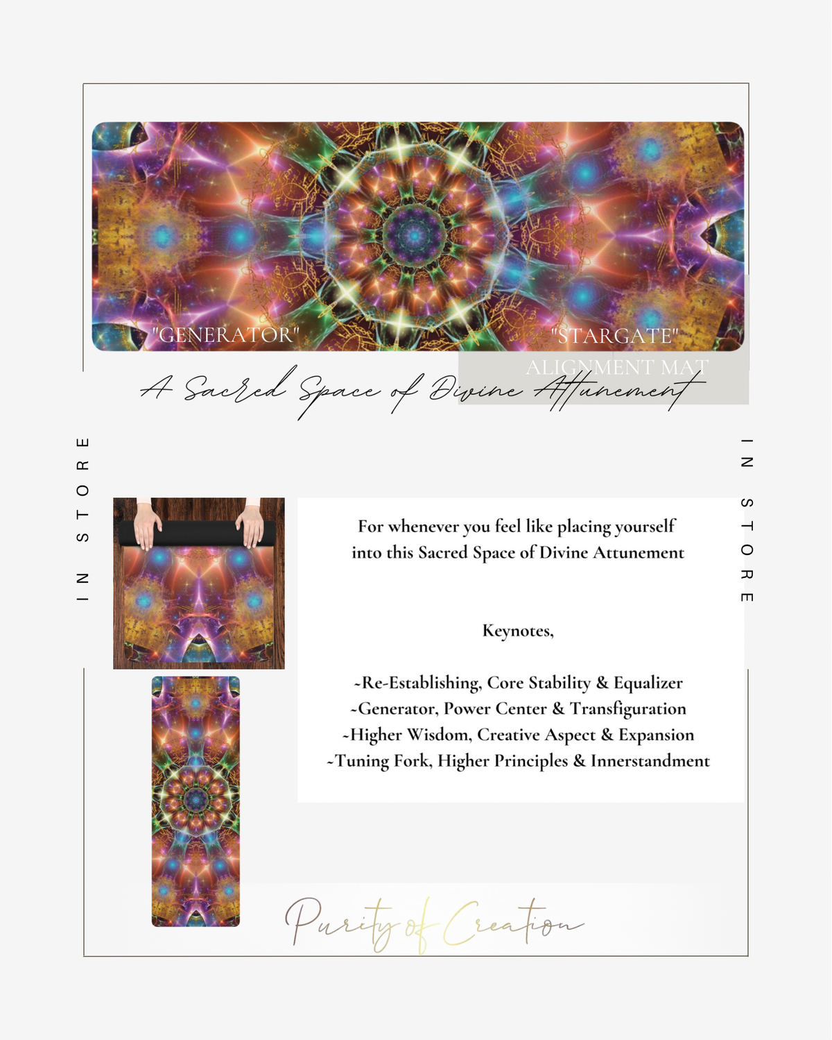 Generator “ Stargate Alignment Mat | Purity of Creation