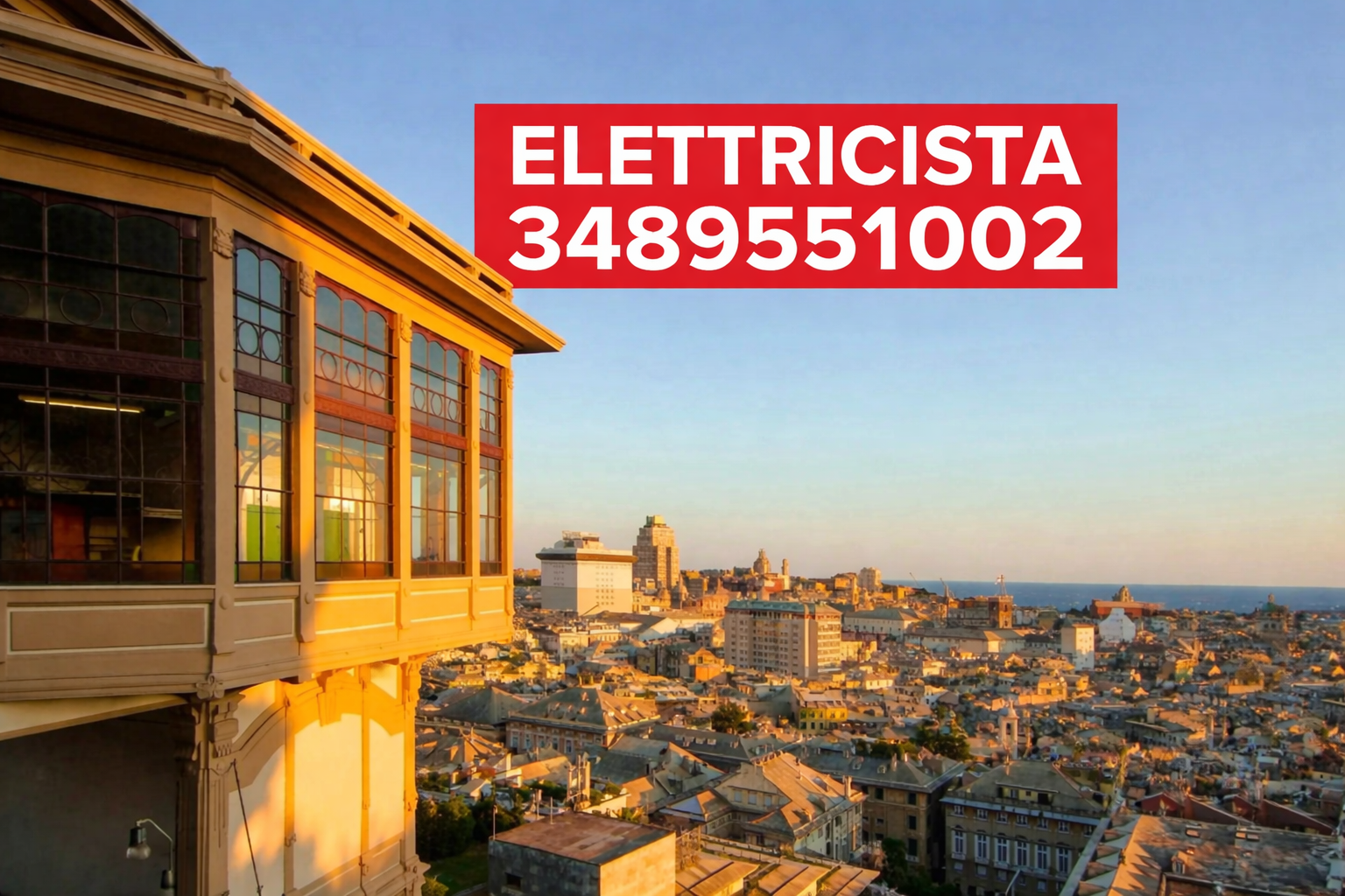alt=eletticista Genova Casteletto