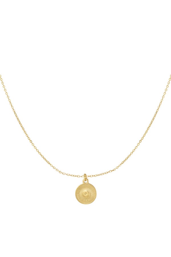 Ketting ronde coin