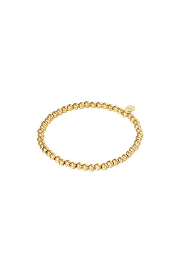Armband Midi Beads Goud Stainless Steel