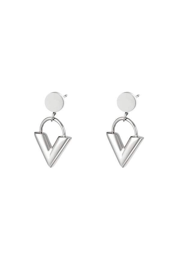 Oorbellen Venus Zilver Stainless Steel