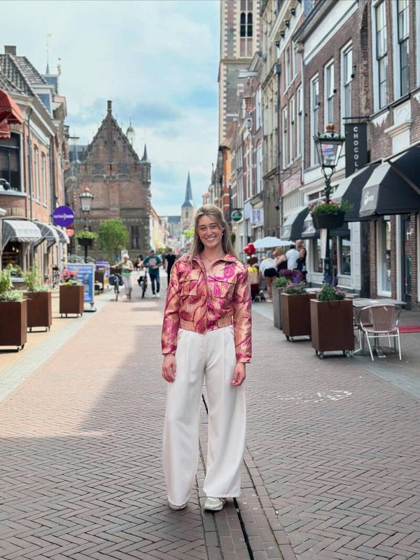 Pantalon Ambika crème