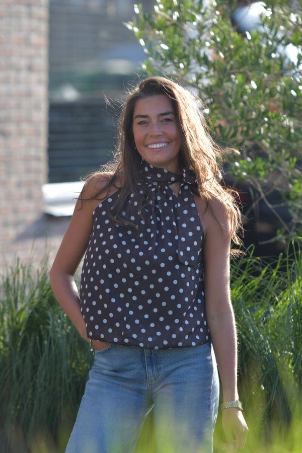 Polkadot top