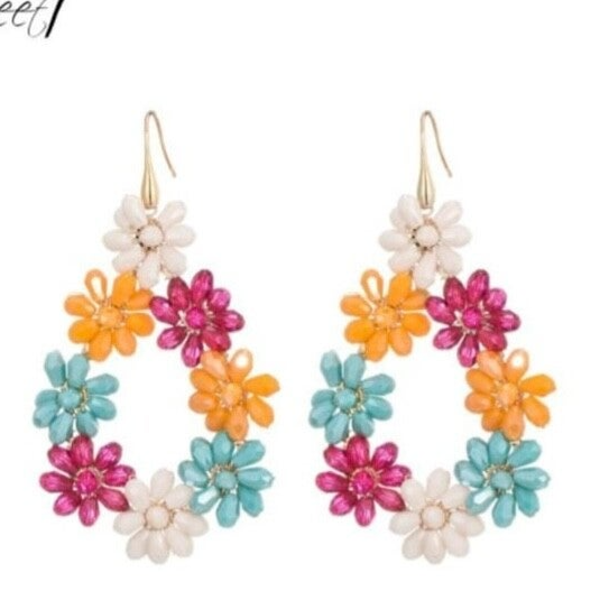 Oorbellen meerkleurig