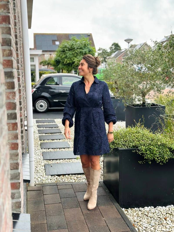 Jurk donkerblauw