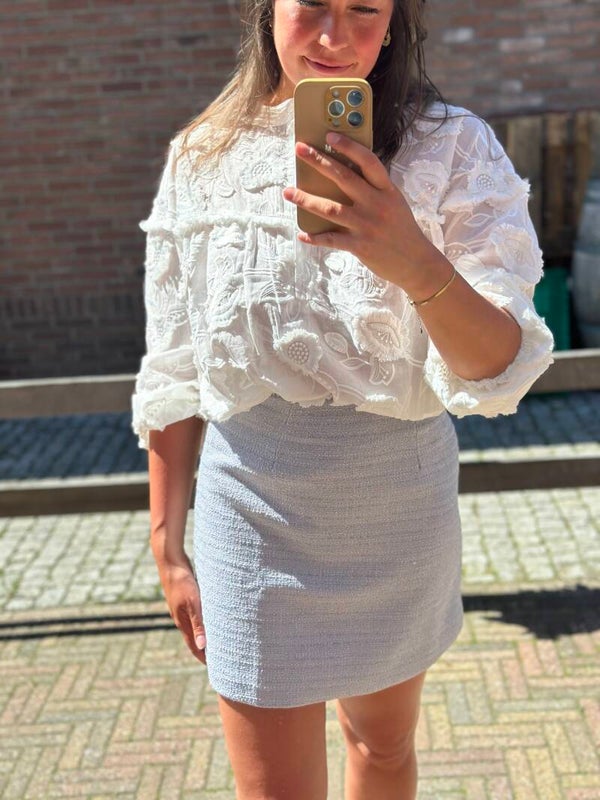 Rokje IJsblauw