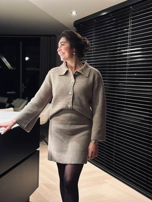 Rok beige