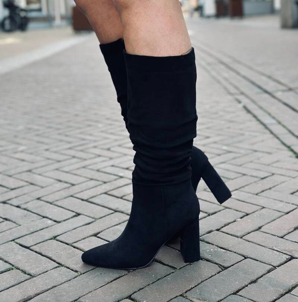 Laarzen suède l Zwart