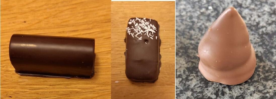 Mélocakes, biscuit chocolat-caramel, barre chocolat-coco