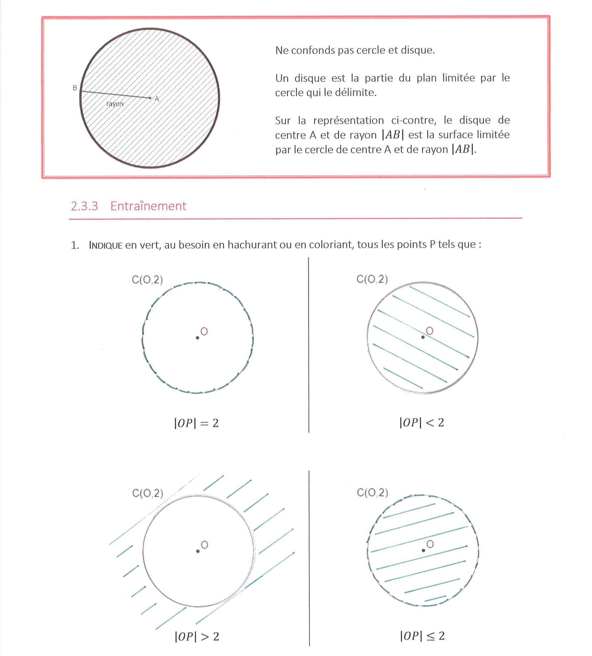 02 - Figures géométriques élémentaires / 1C | Partaginfo