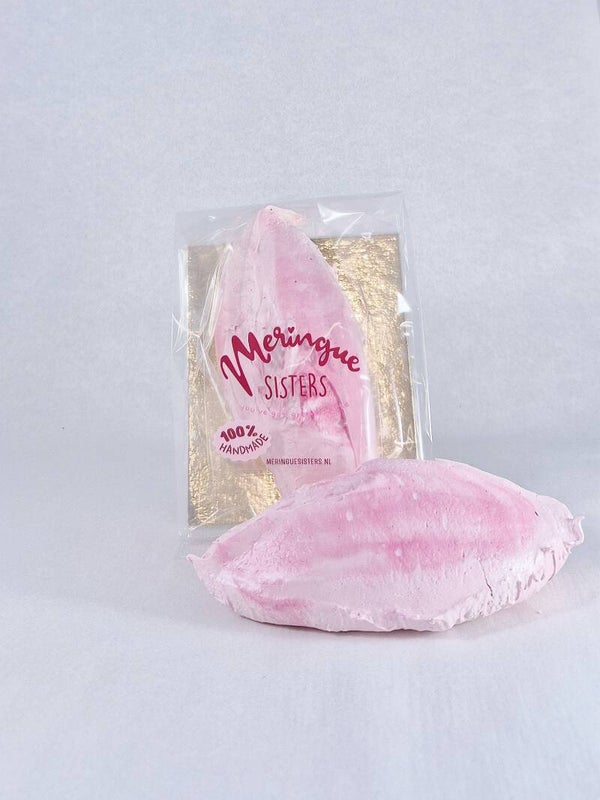 Meringue framboos scooped