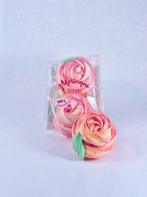 Meringue rozen 2 st.