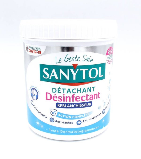 POUDRE DETACHANT DESINFECTANT SANYTOL 450g