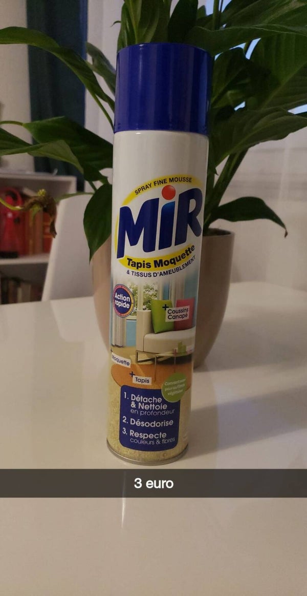 MIR TAPIS MOQUETE ET TISSUS D'AMEUBLEMENT 600mL