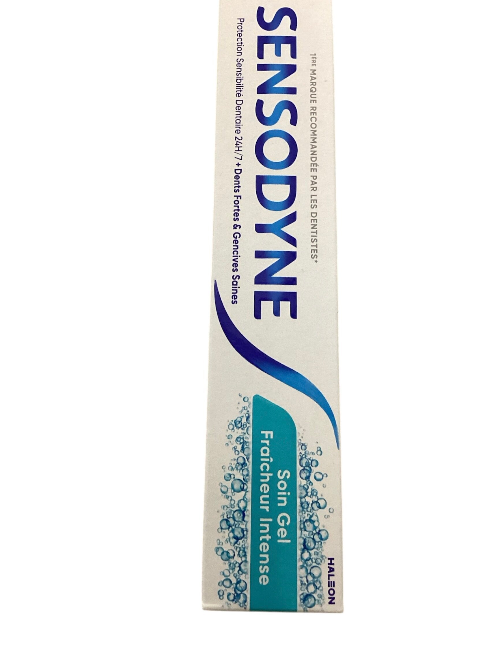 SENSODYNE SOIN GEL FRAÎCHEUR INTENSE 75ml(Pouvoir Moussant Renforcé)
