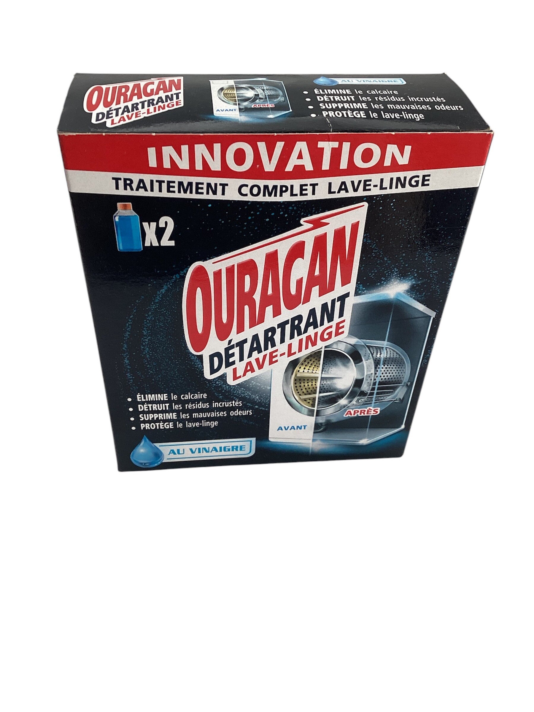 OURAGAN Détartrant Lave-linge-2x250ml