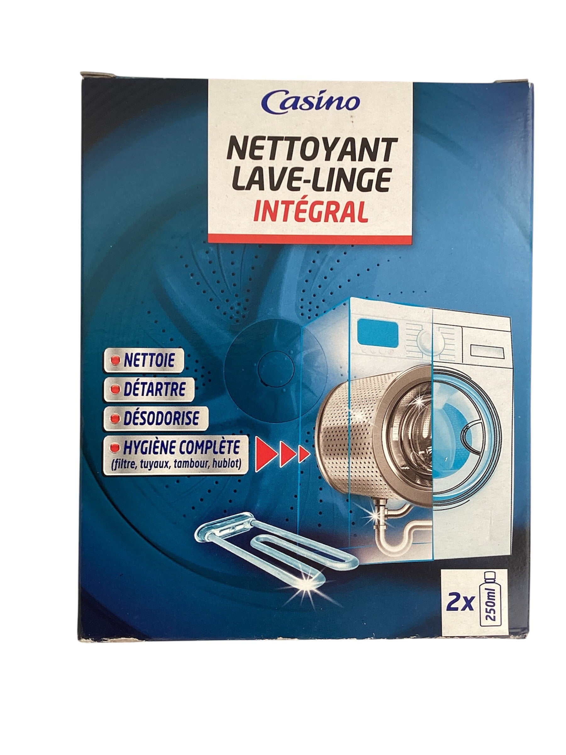 NETTOYANT LAVE-LINGE INTEGRAL 2X250ml