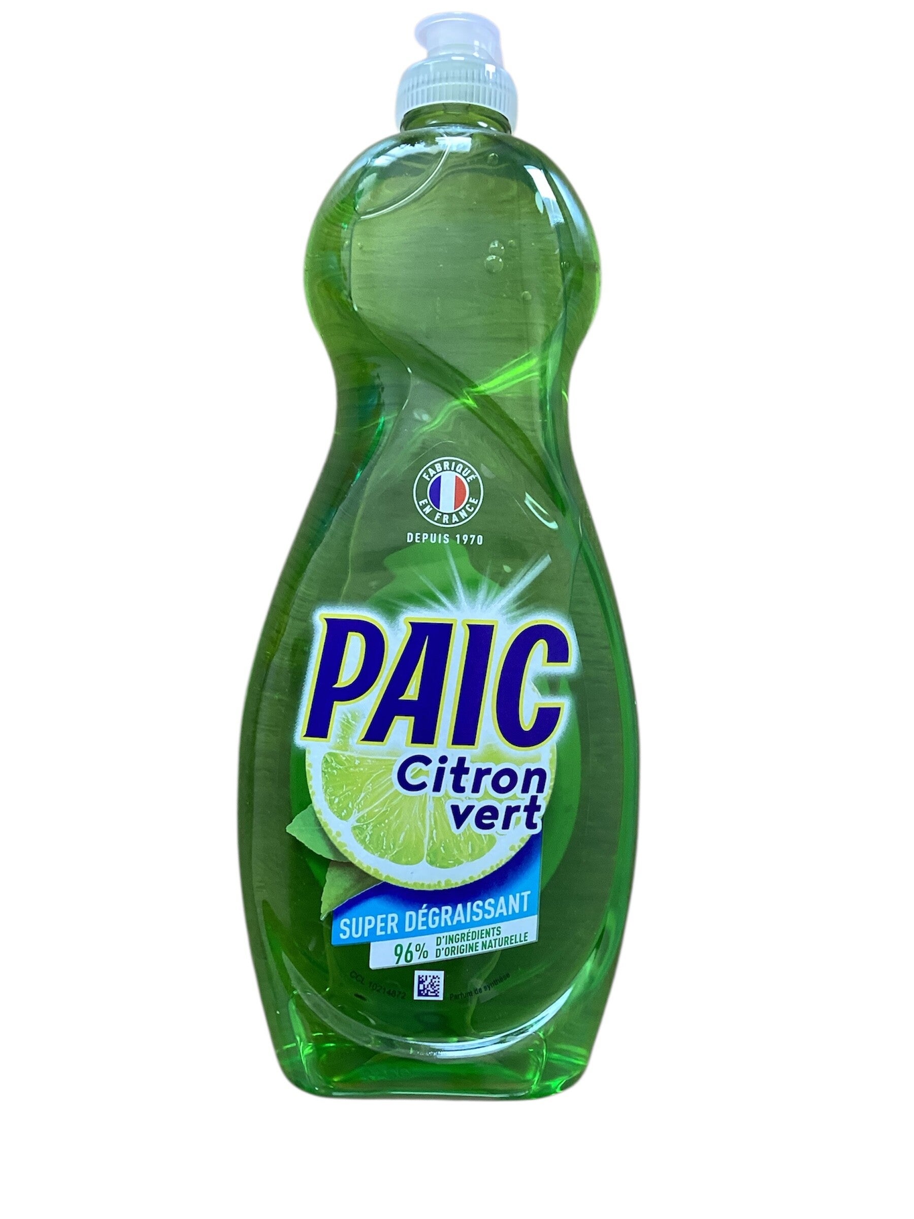 PAIC CITRON VERT- Liquide vaisselle super Dégraissant 750ml