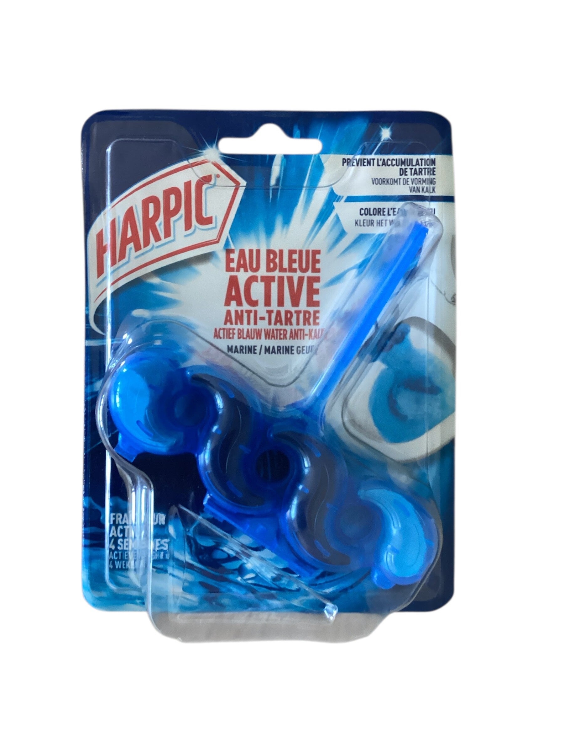 HARPIC Bloc WC- Nettoyant WC EAU BLEUE ACTIVE ANTI-TARTRE - 35g