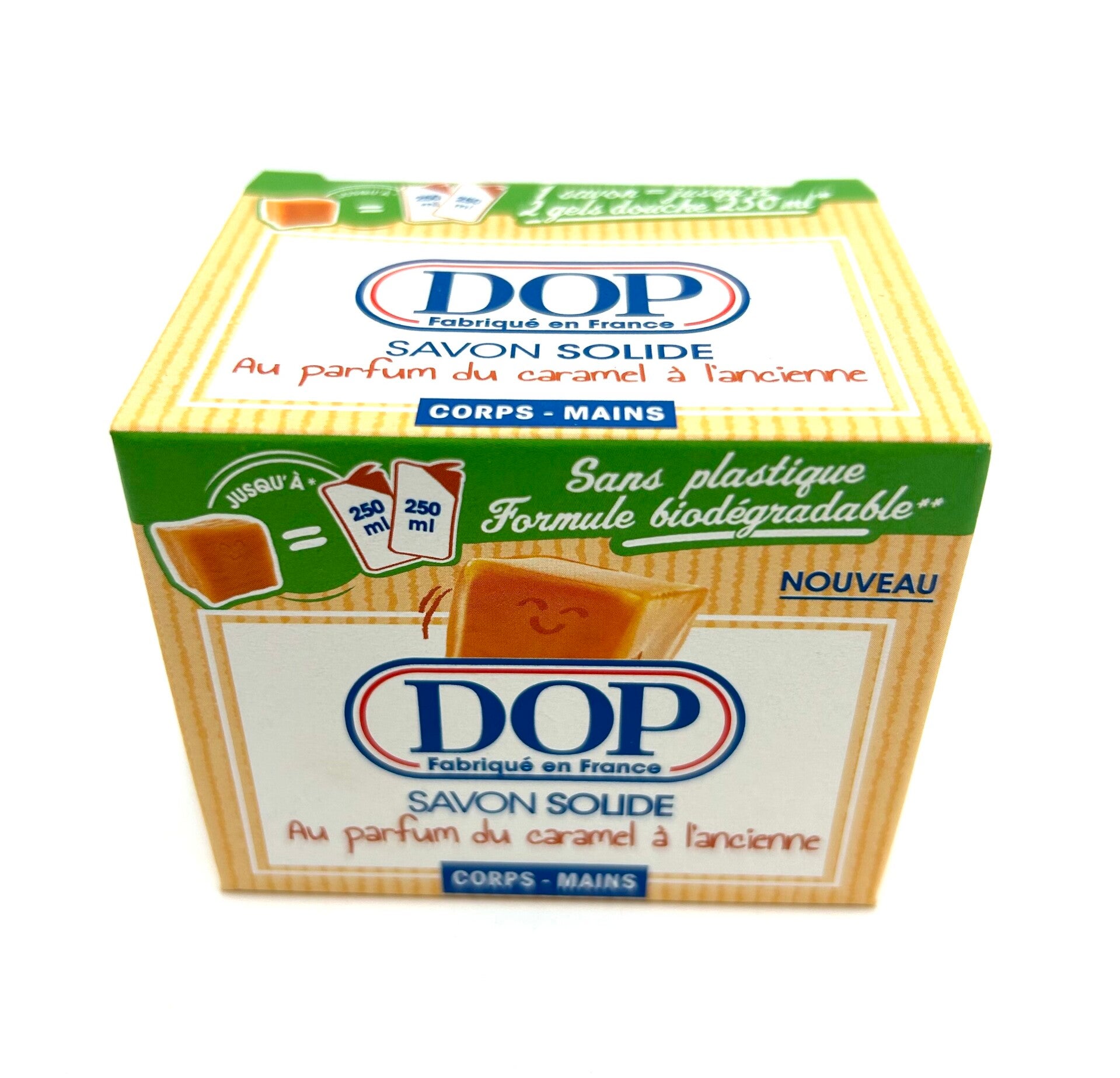 SAVON SOLIDE DOP AU PARFUM DU CARAMEL A L'ANCIENNE 100g